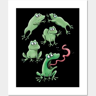 Frogs! Posters and Art